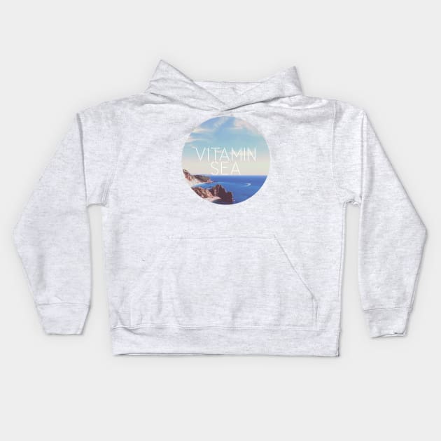 Vitamin sea Kids Hoodie by aleibanez